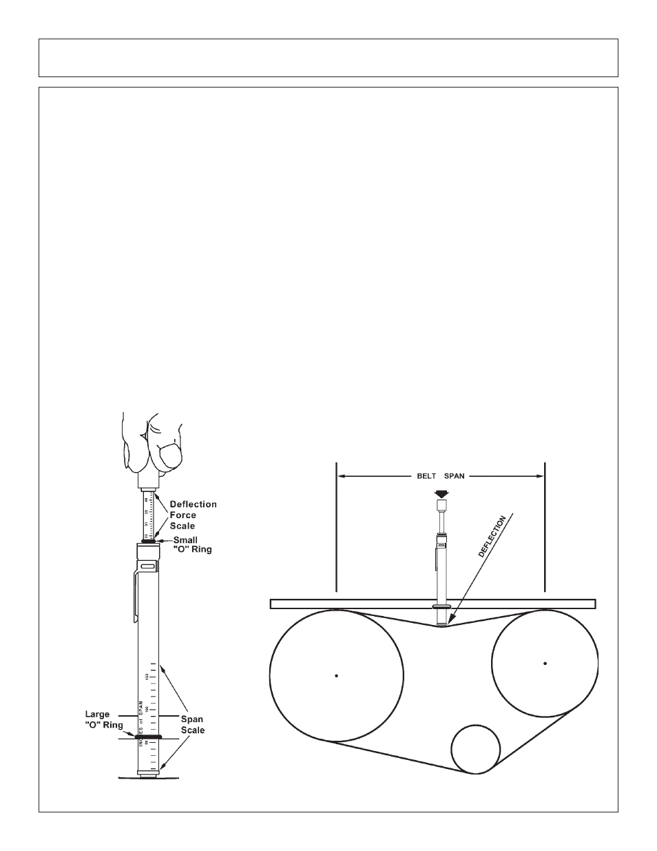 Maintenance tensioner measurement procedure | Tiger JD 5101E User Manual | Page 77 / 164