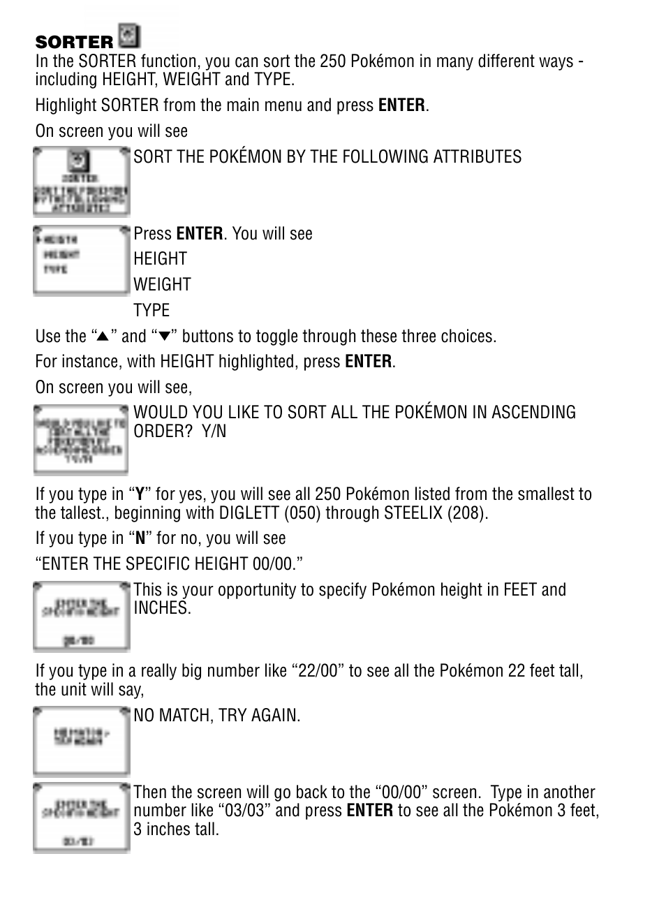 Tiger Pokedex Deluxe User Manual | Page 17 / 26