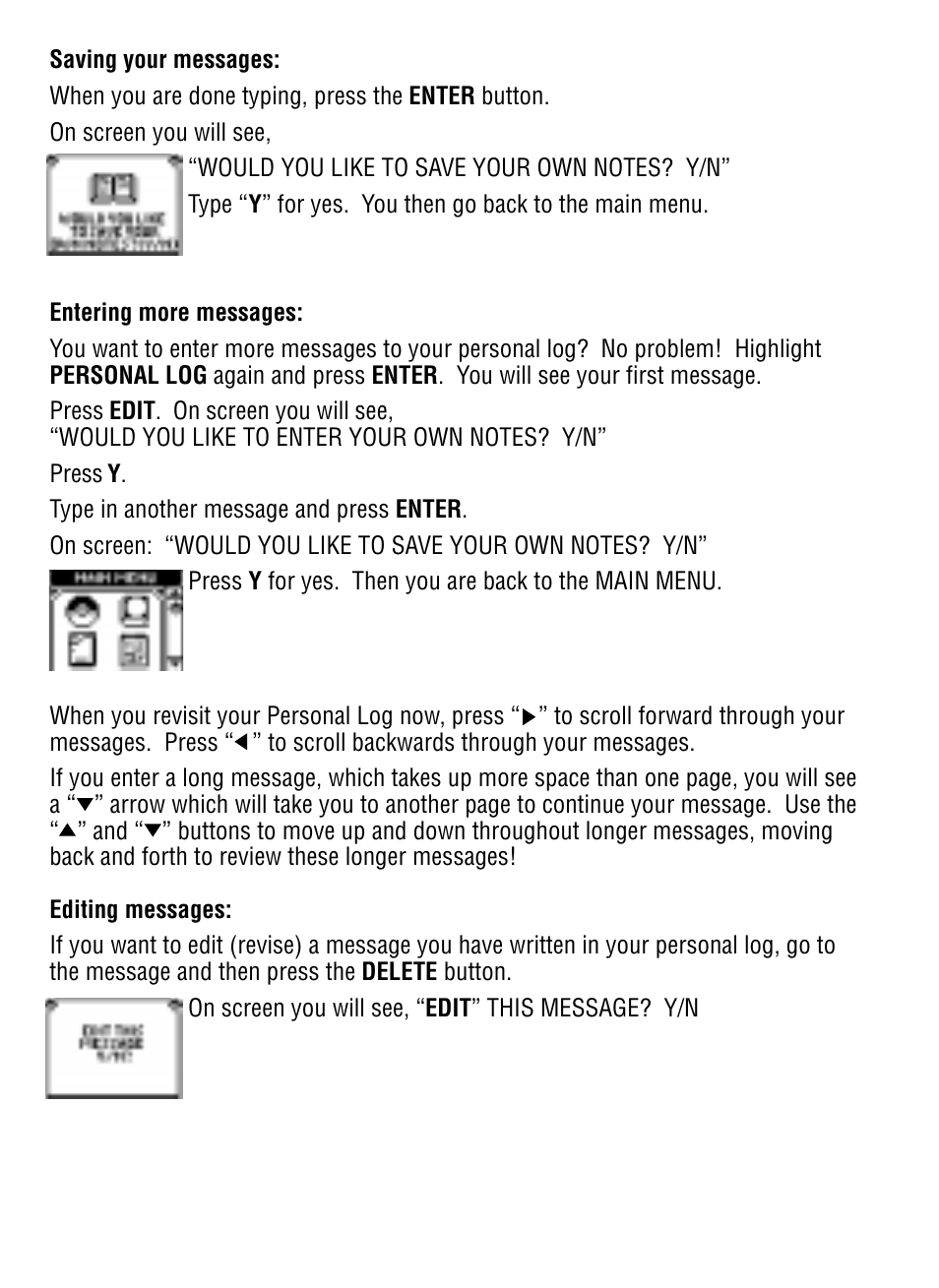 Tiger Pokedex Deluxe User Manual | Page 7 / 26
