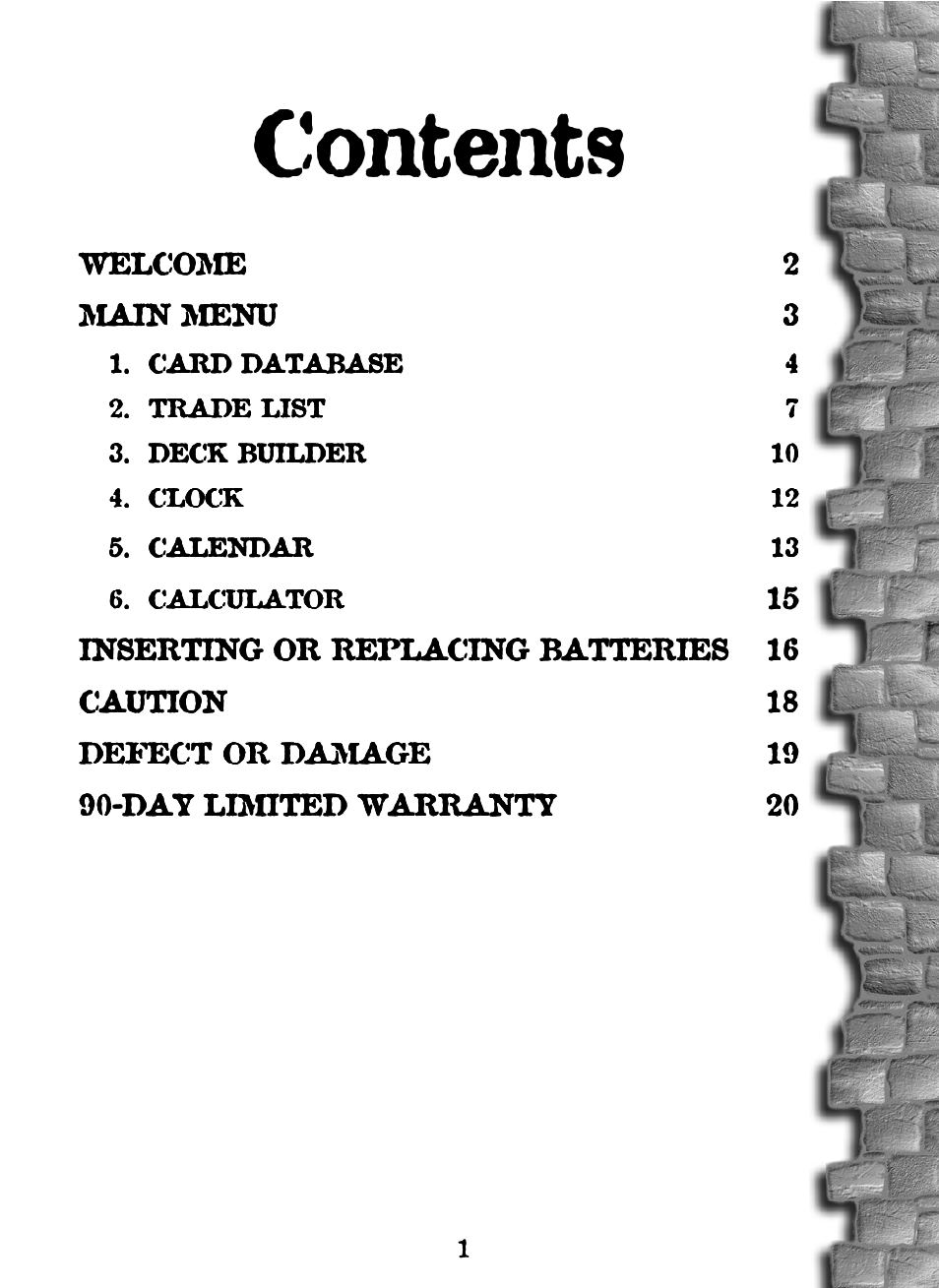 Tiger Wizards Apprentice 36284 User Manual | Page 2 / 23