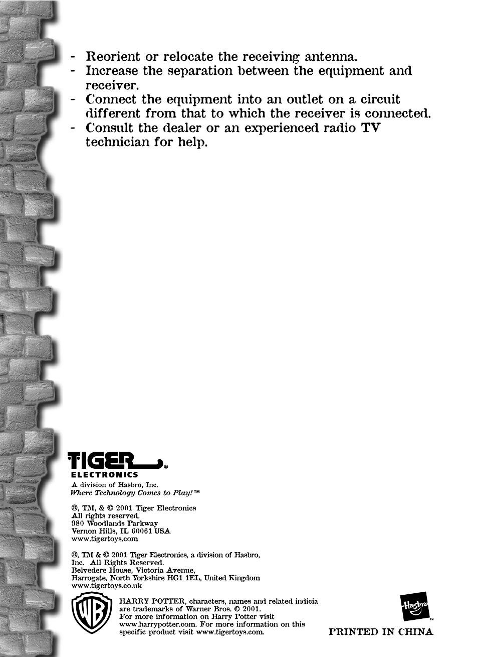 Tiger Wizards Apprentice 36284 User Manual | Page 23 / 23