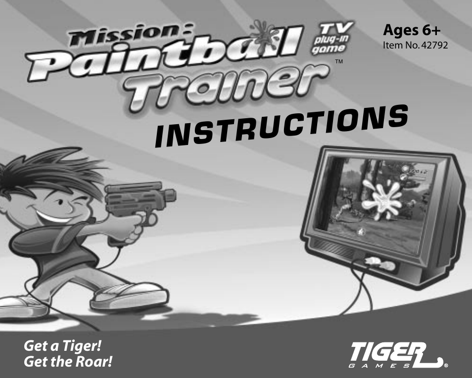 Tiger Mission Paintball Trainer 42792 User Manual | 11 pages