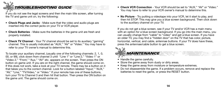 Tiger Mission Paintball Trainer 42792 User Manual | Page 8 / 11