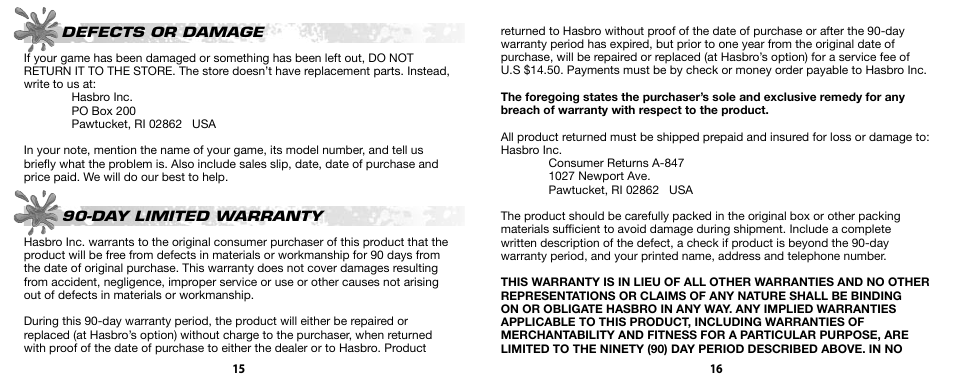 Tiger Mission Paintball Trainer 42792 User Manual | Page 9 / 11