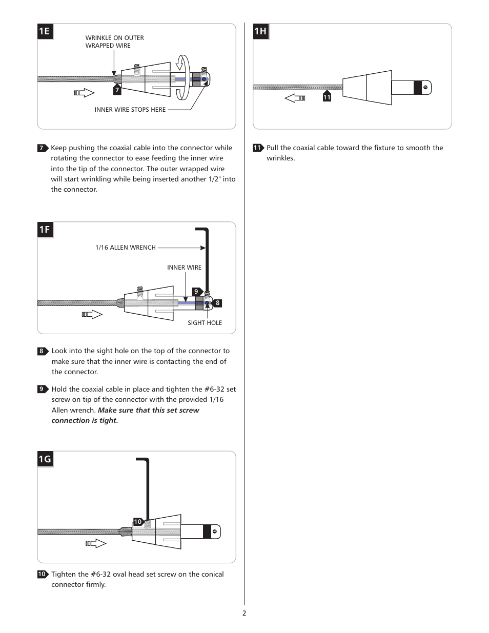 1f 1e | Tech Lighting 700FJTRPN_ User Manual | Page 2 / 4