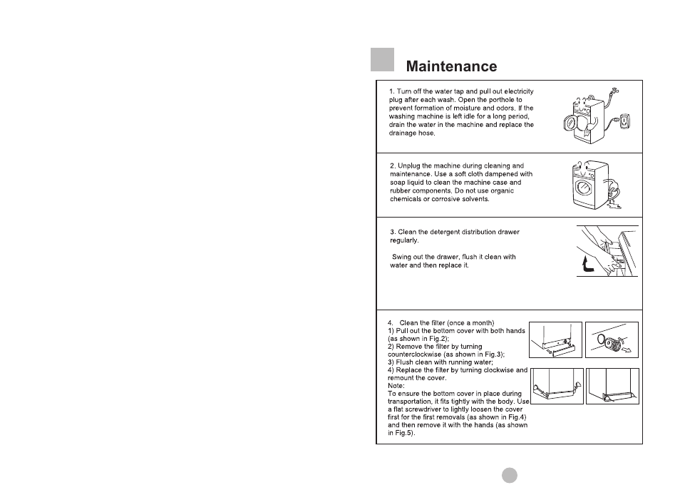 Teka AUTOMATIC DRUM WASHING MACHINE LSE-1200 S User Manual | Page 8 / 14