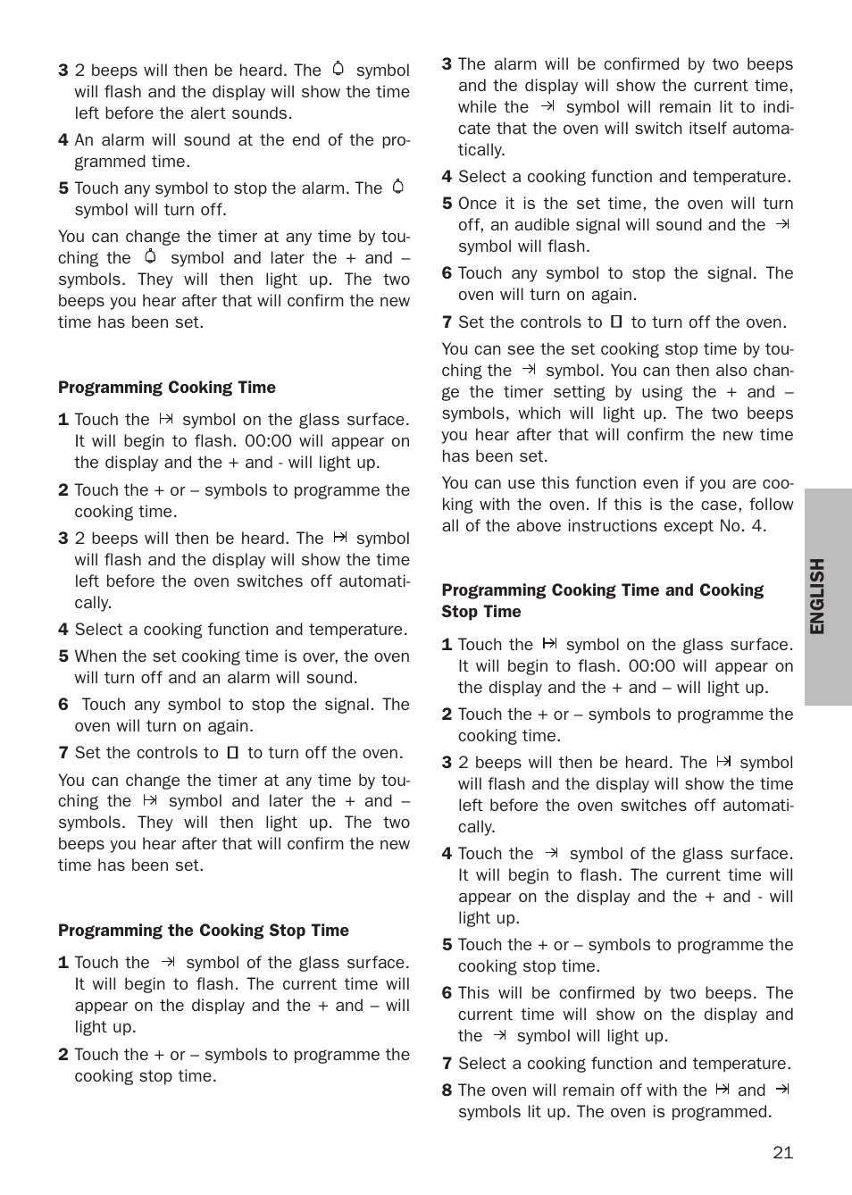 Teka HX-760 E User Manual | Page 21 / 73