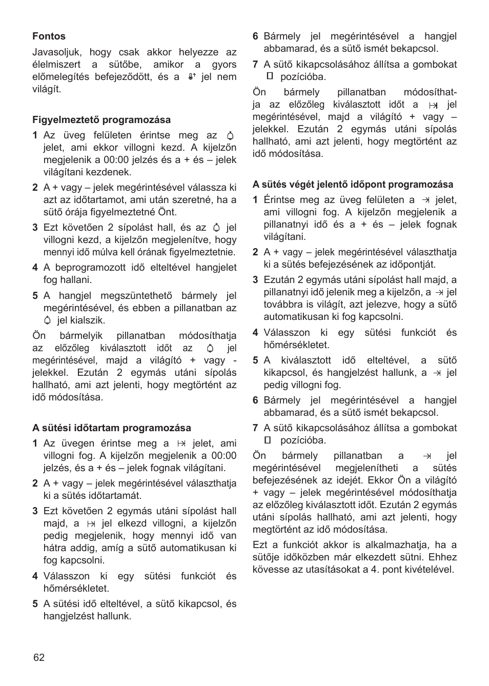 Teka HX-760 E User Manual | Page 62 / 73