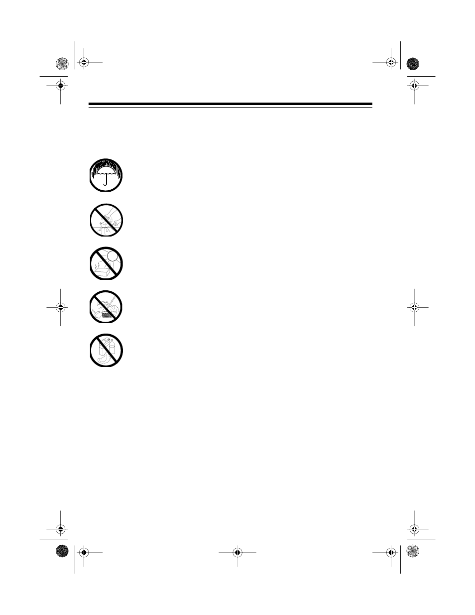 Care and maintenance | Tandy 23-401 User Manual | Page 10 / 12