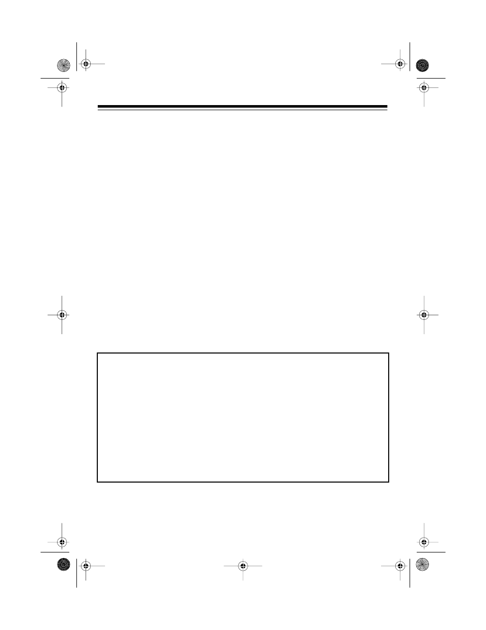 Fcc information, Specifications | Tandy CHRONOMATIC 308 User Manual | Page 6 / 6
