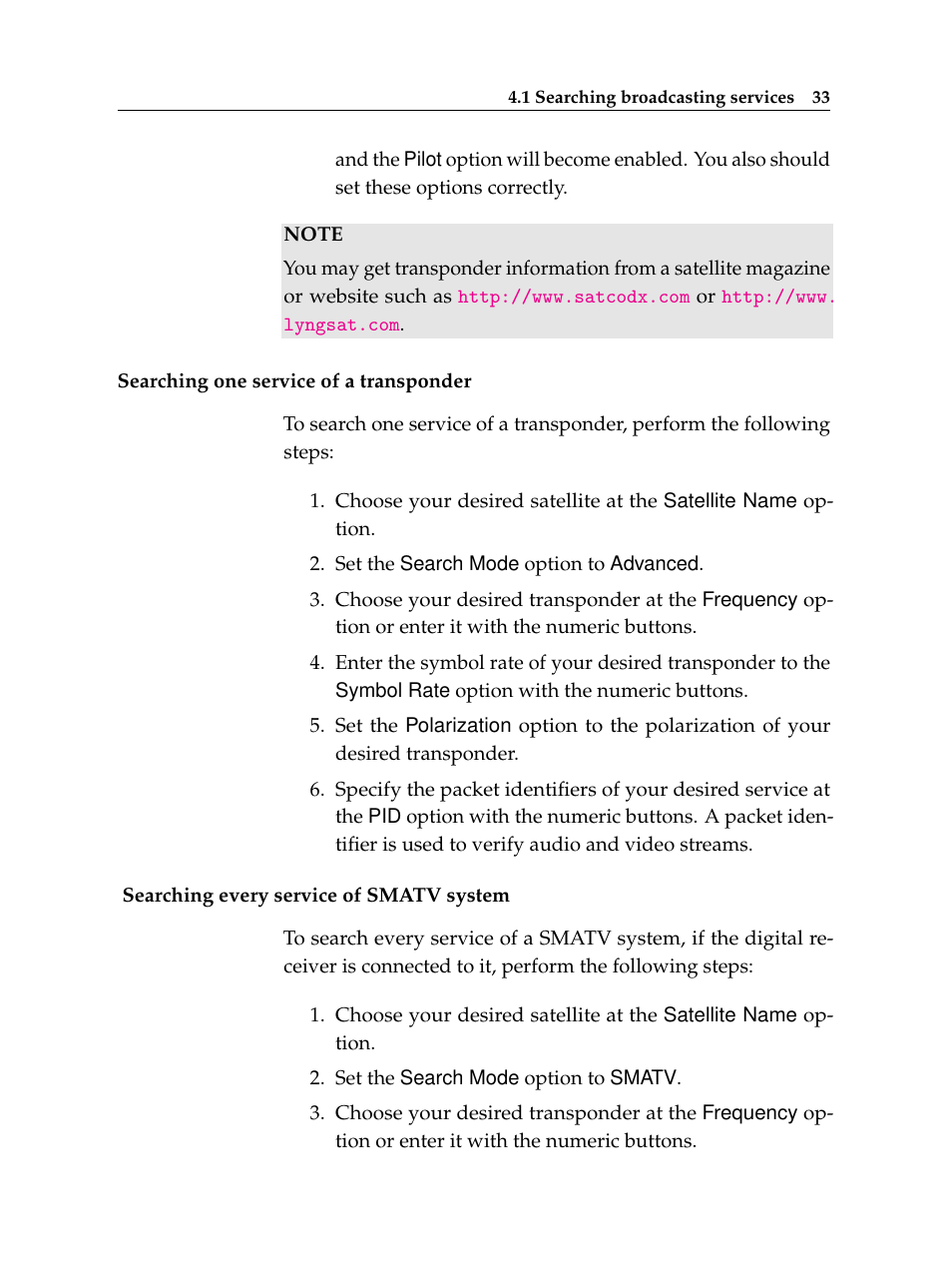 Topfield TF 7720 HSCI User Manual | Page 39 / 68