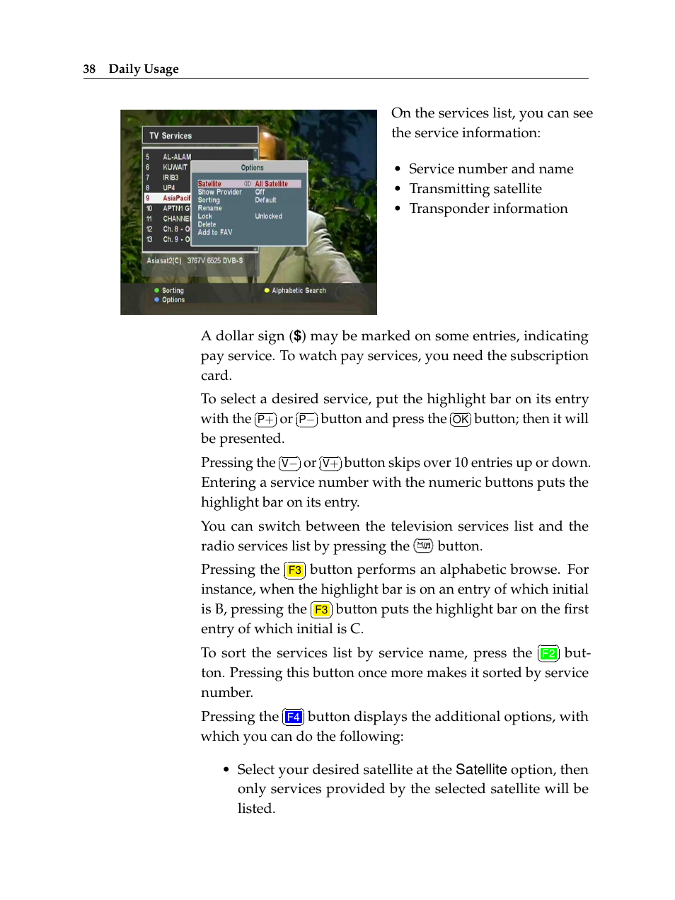 Topfield TF 7720 HSCI User Manual | Page 44 / 68