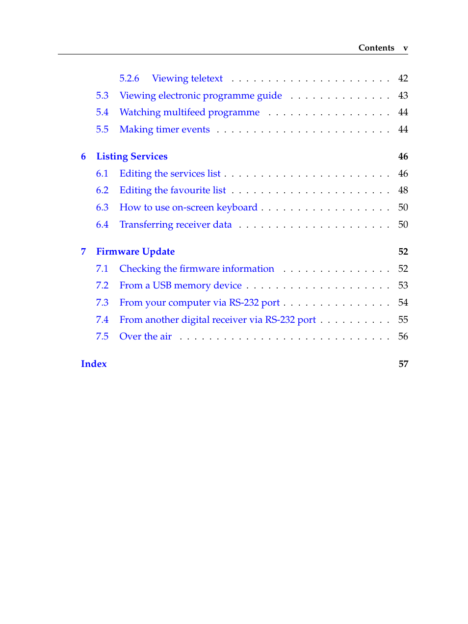 Topfield TF 7720 HSCI User Manual | Page 5 / 68