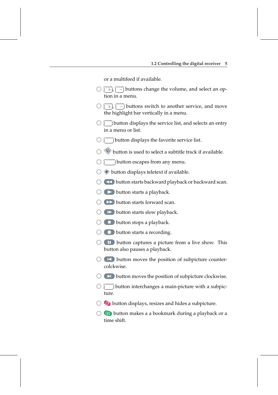 Topfield TF 5000 User Manual | Page 13 / 74