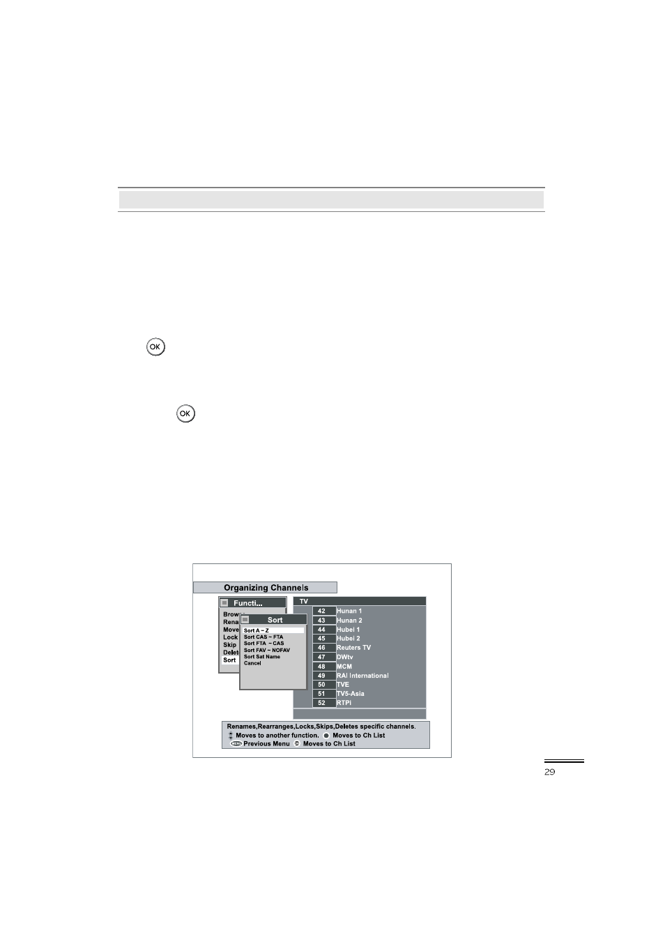Topfield FREE TO AIR TF3100FEP PRO User Manual | Page 29 / 57
