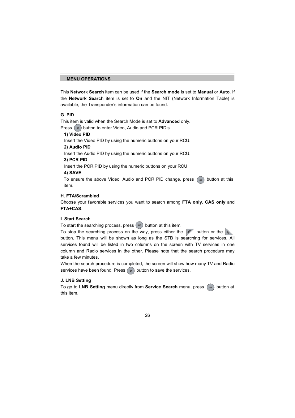 Topfield TF5000Fe User Manual | Page 26 / 45