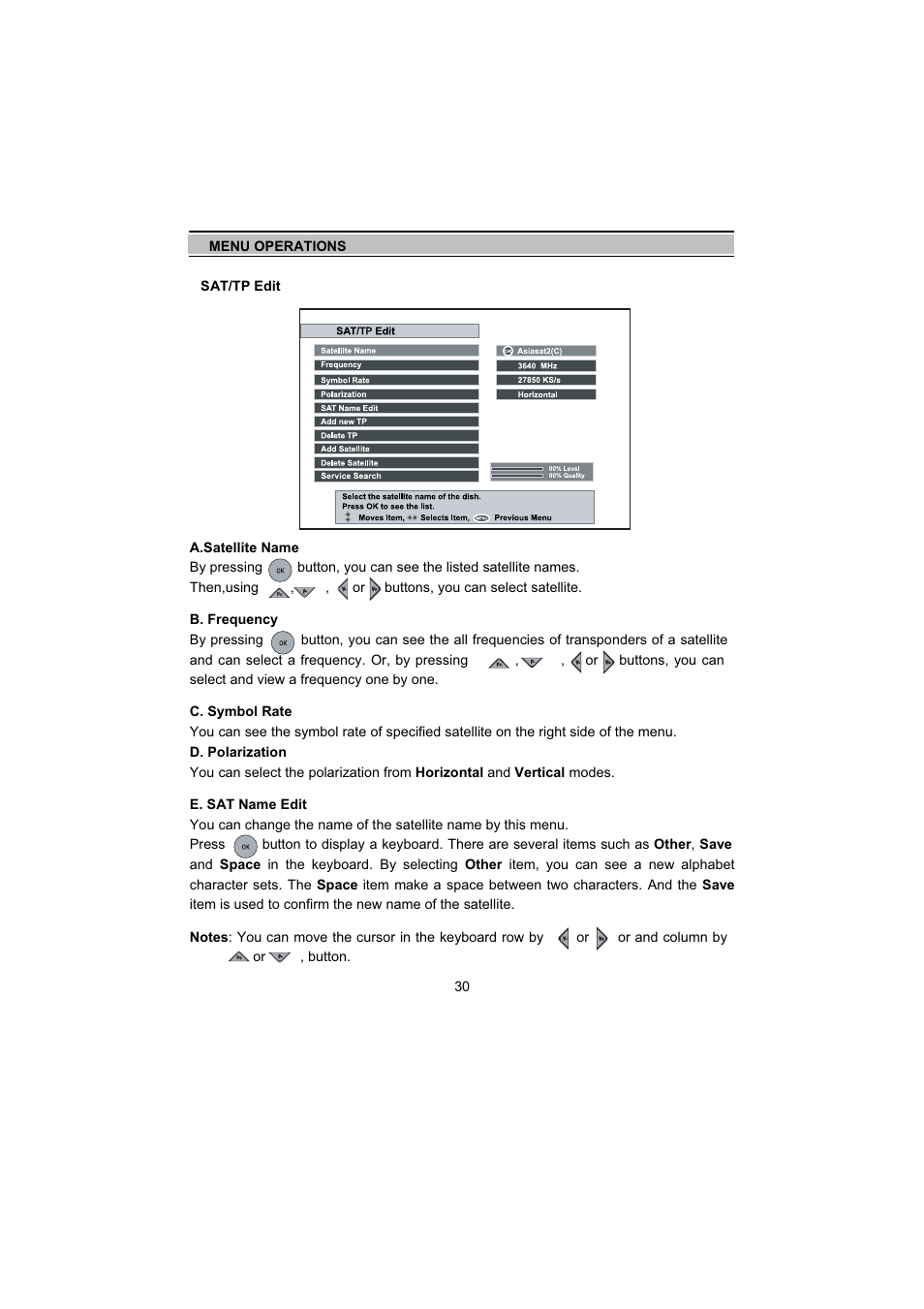 Topfield TF5000Fe User Manual | Page 30 / 45