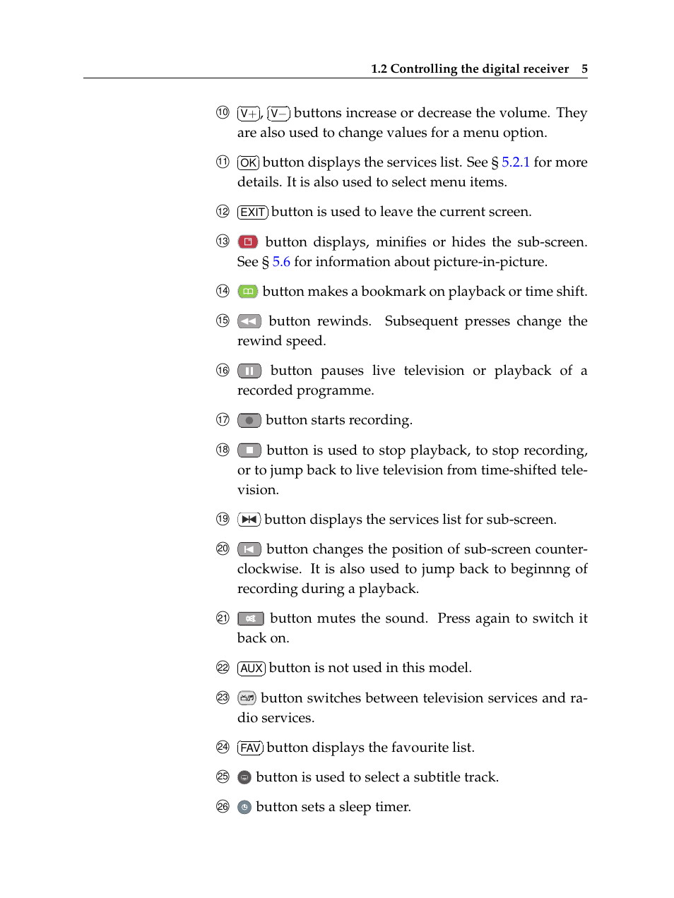 Topfield TF 7000 HD PVRt User Manual | Page 11 / 68