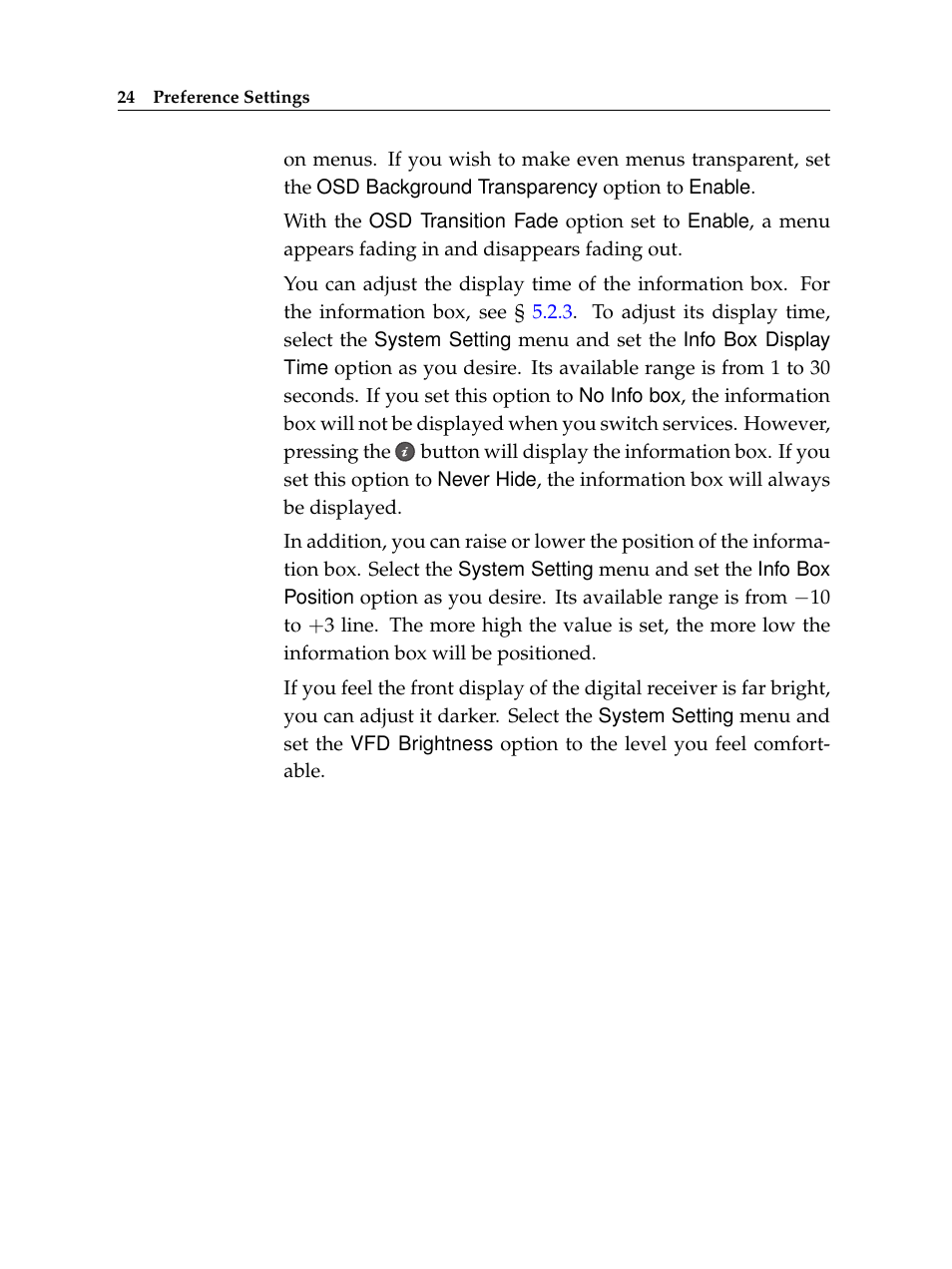 Topfield TF 7000 HD PVRt User Manual | Page 30 / 68