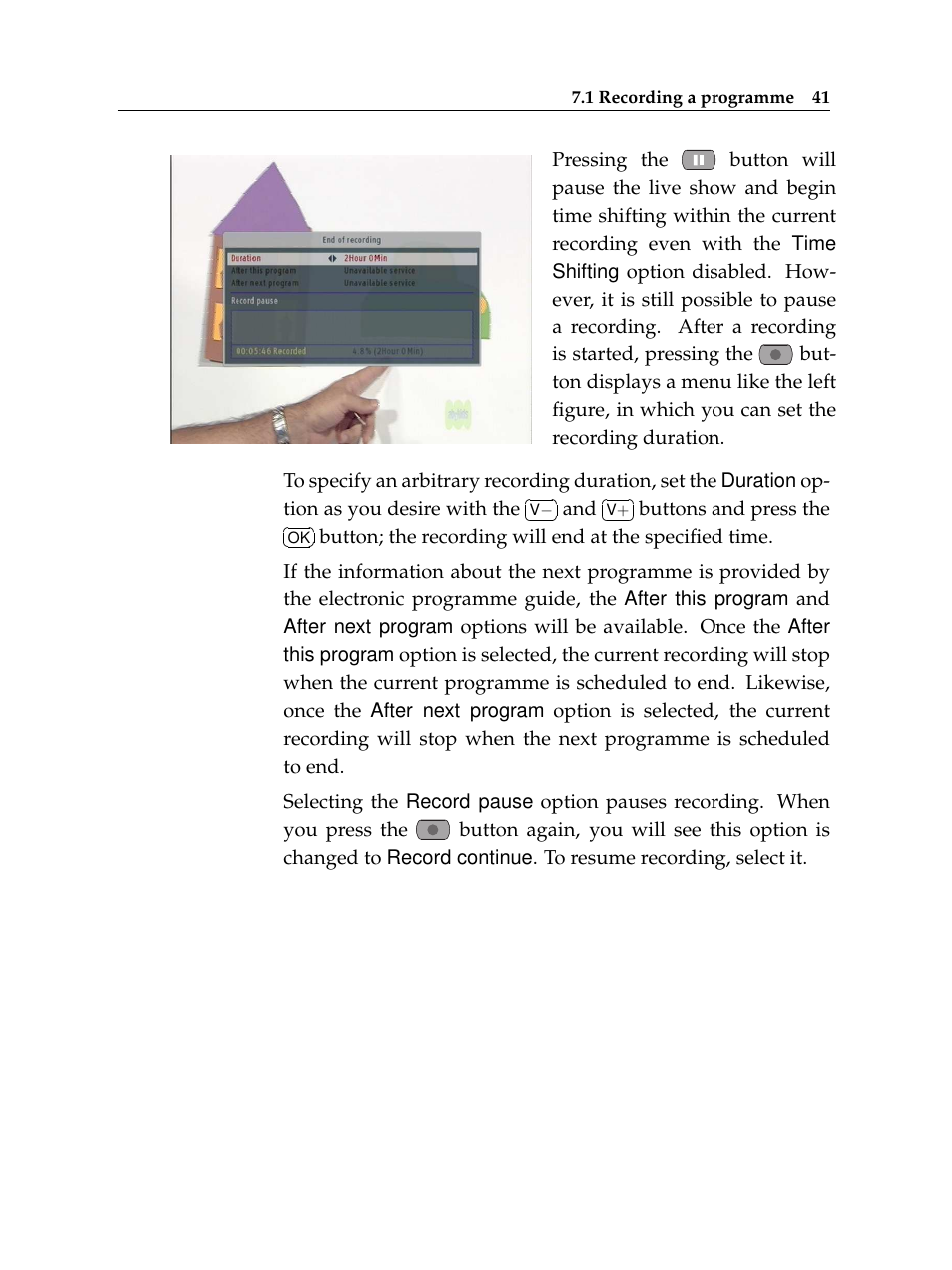 Topfield TF 7000 HD PVRt User Manual | Page 47 / 68