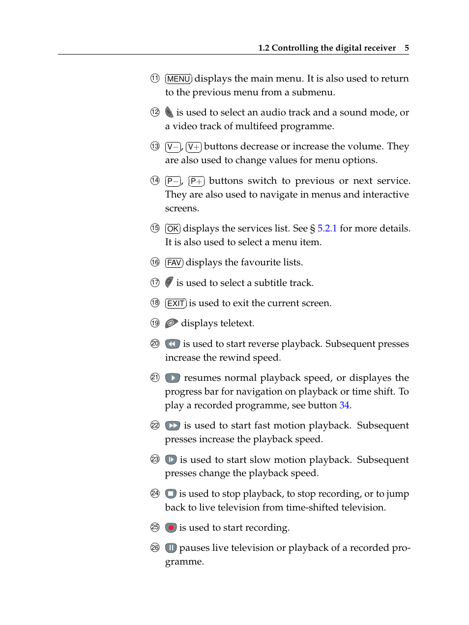 Topfield TF 5510 PVR User Manual | Page 11 / 108