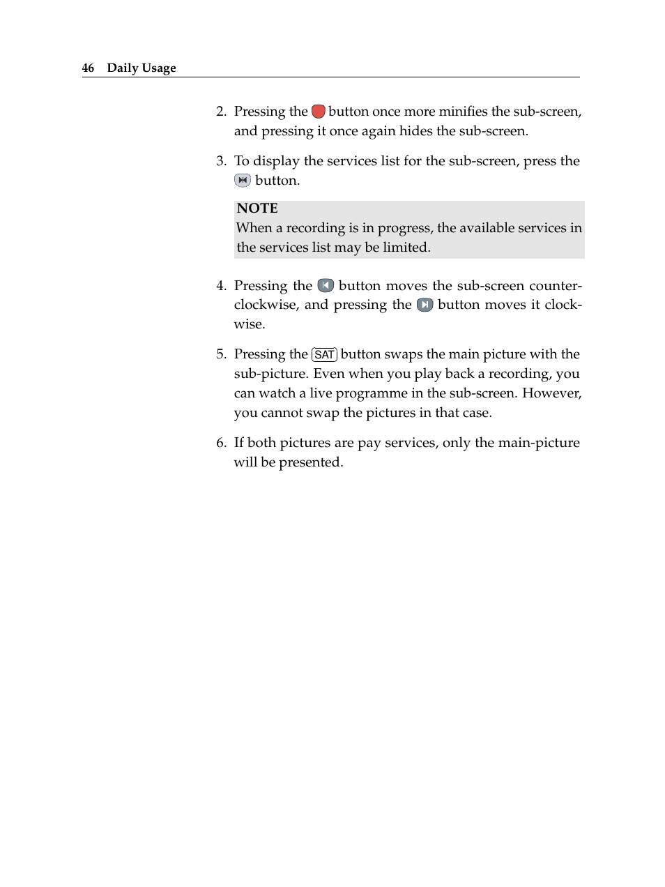 Topfield TF 5510 PVR User Manual | Page 52 / 108