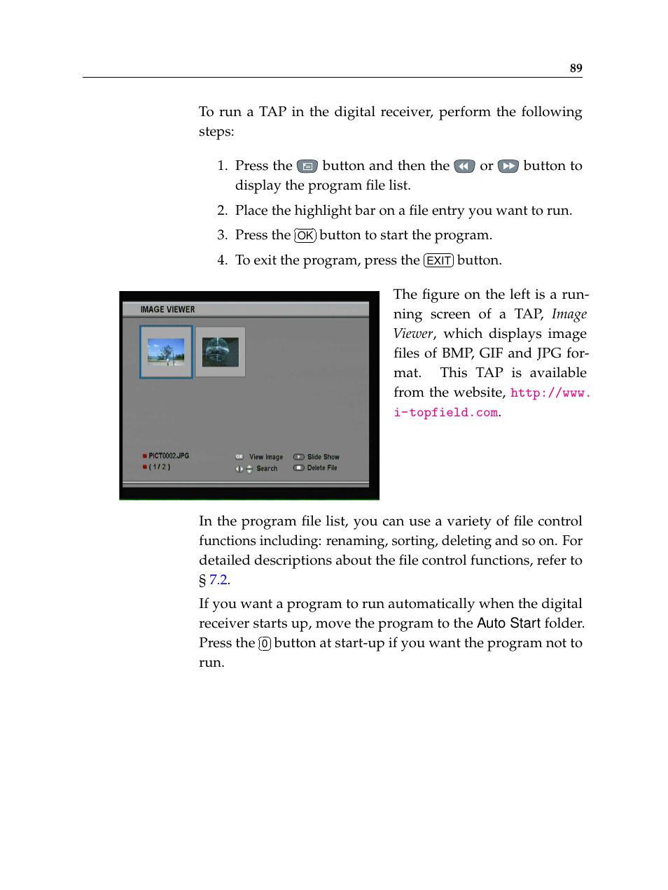 Topfield TF 5510 PVR User Manual | Page 95 / 108