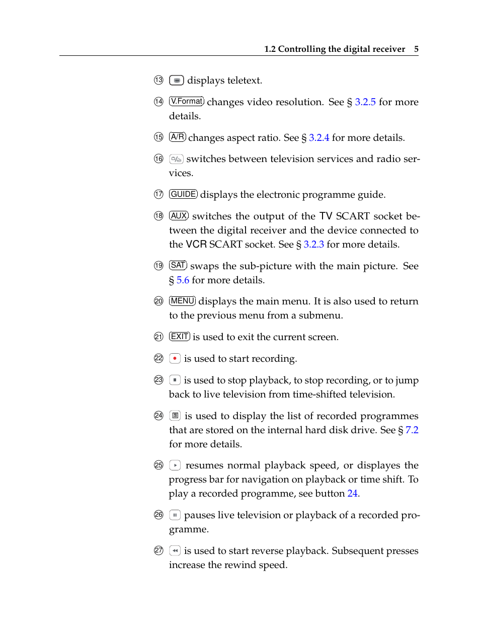 Topfield Digital Cable Receiver Personal Video Recorder TF 600 PVRc User Manual | Page 11 / 90