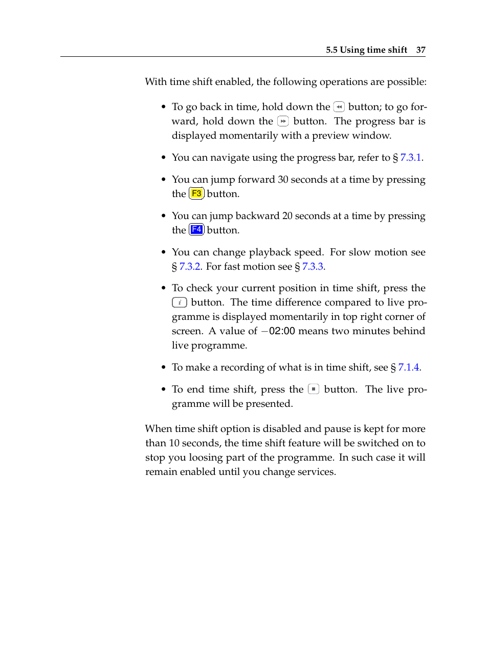 Topfield Digital Cable Receiver Personal Video Recorder TF 600 PVRc User Manual | Page 43 / 90