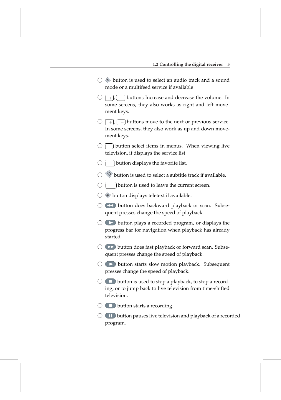 Topfield DV3 Digital Terrestrial Receiver Personal Video Recorder TF 6000 PVRt User Manual | Page 13 / 88