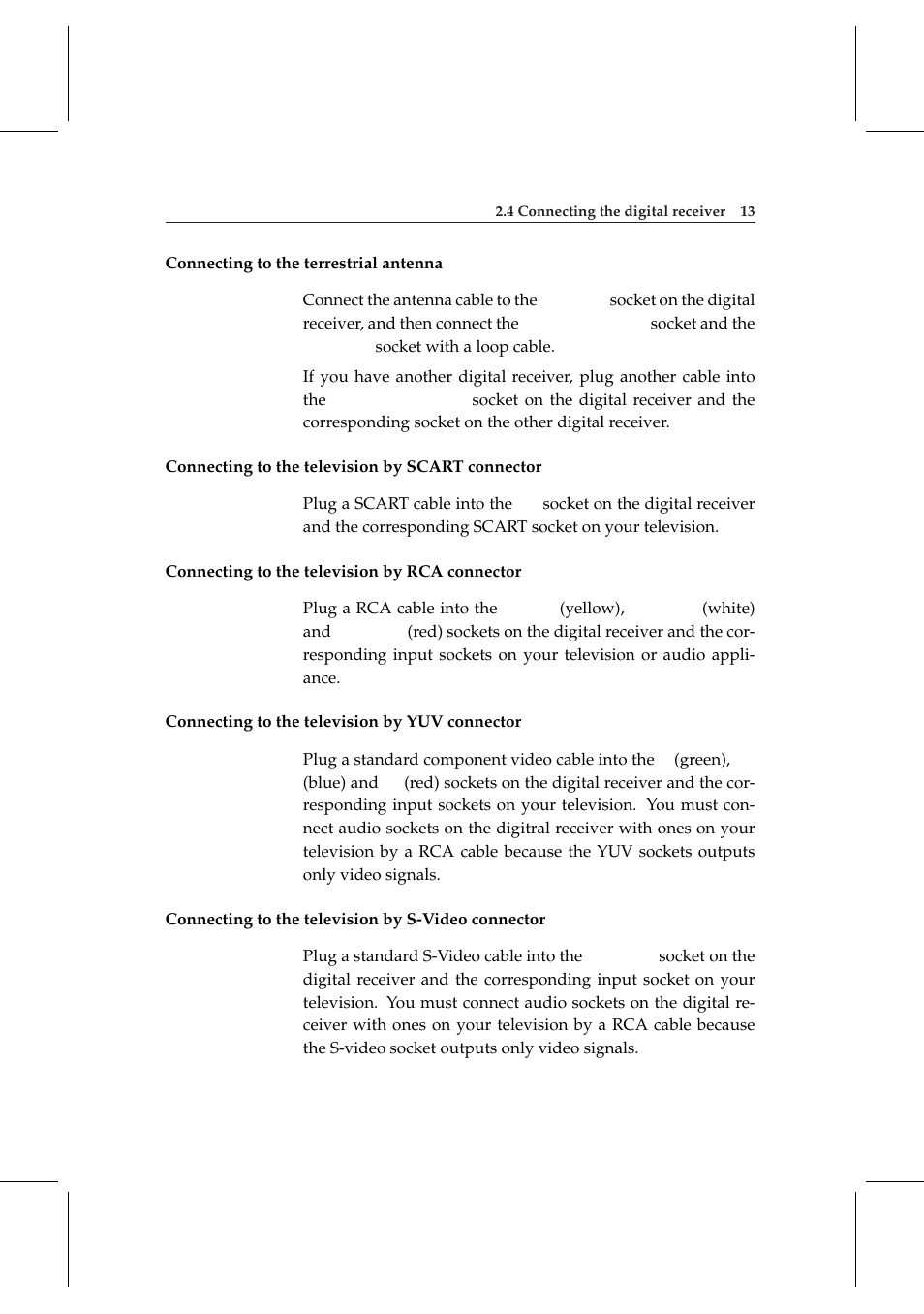 Topfield DV3 Digital Terrestrial Receiver Personal Video Recorder TF 6000 PVRt User Manual | Page 21 / 88