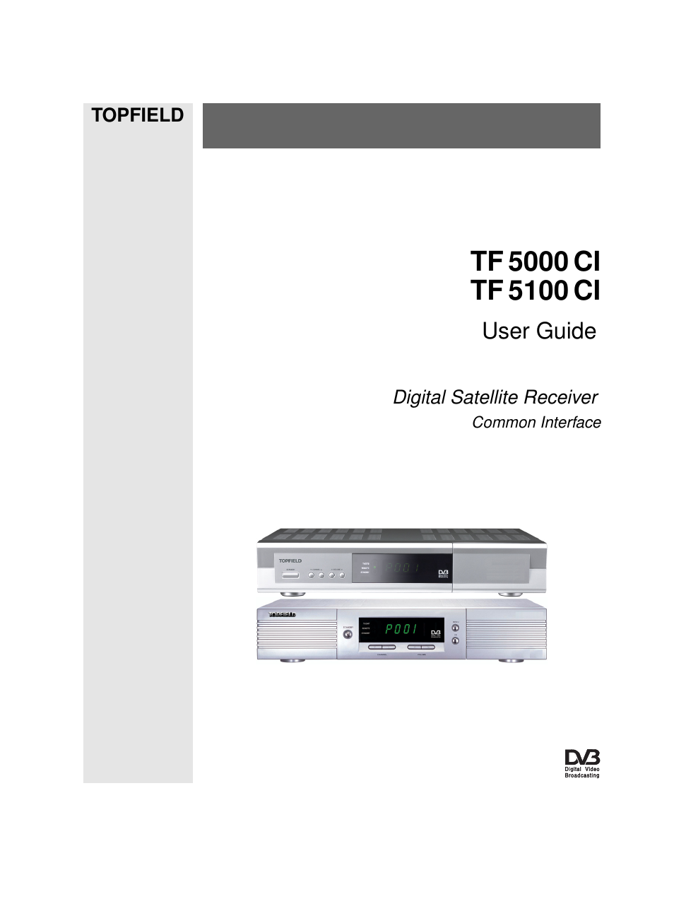 Topfield TF 5100 CI User Manual | 64 pages