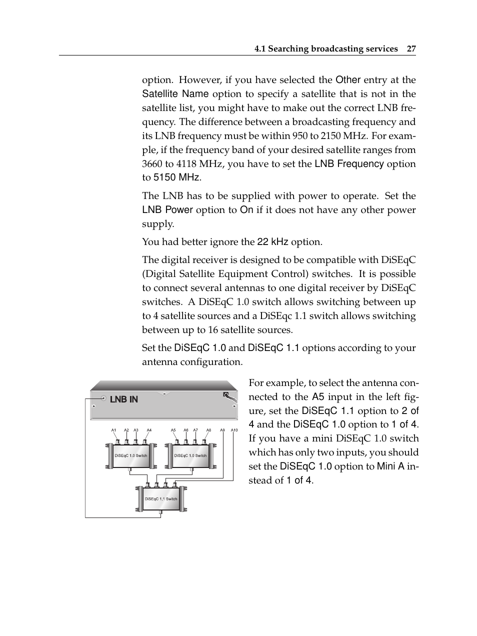 Topfield TF 5100 CI User Manual | Page 33 / 64