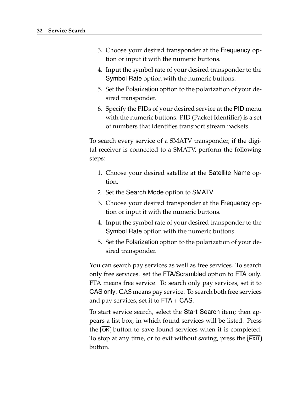 Topfield TF 5100 CI User Manual | Page 38 / 64