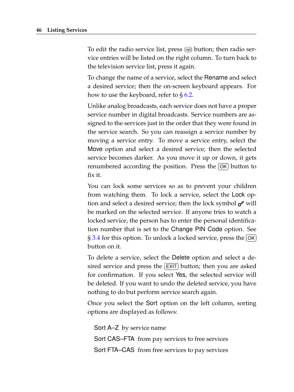 Topfield TF 5100 CI User Manual | Page 52 / 64