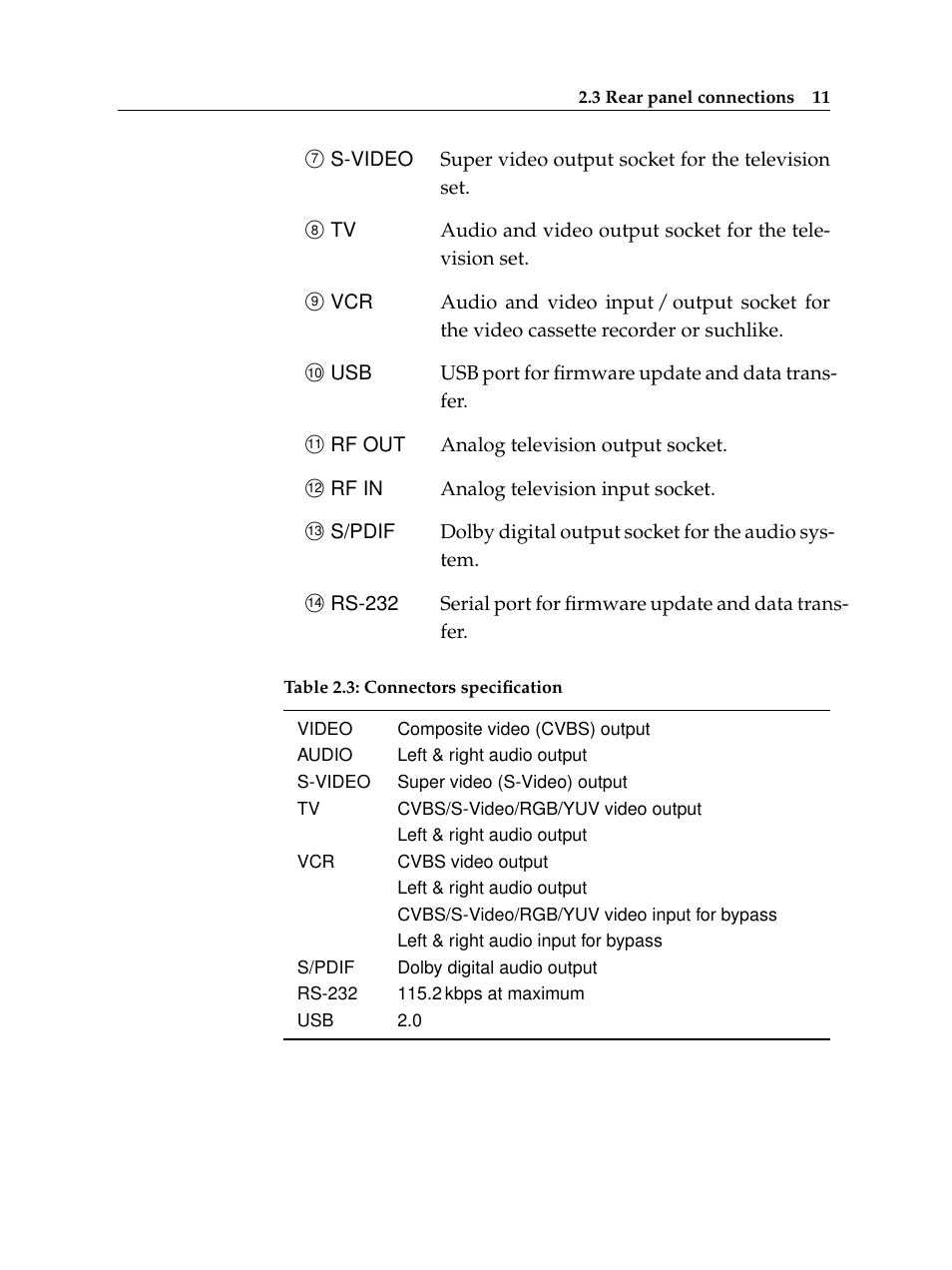 Topfield TF 5100 PVR User Manual | Page 17 / 76