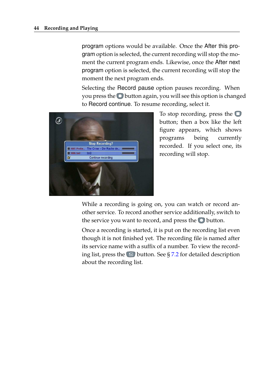 Topfield TF 5100 PVR User Manual | Page 50 / 76