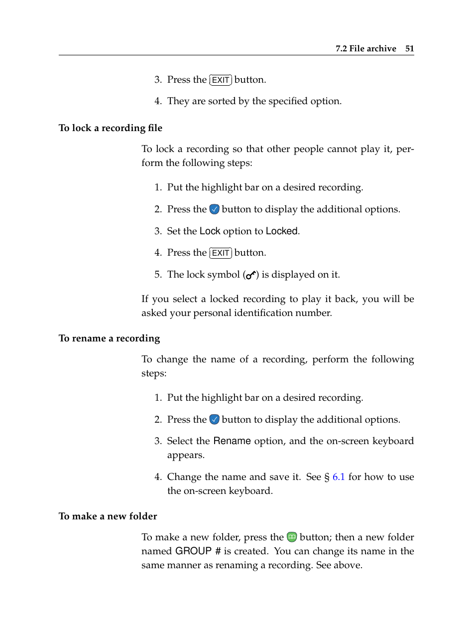 Topfield TF 5100 PVR User Manual | Page 57 / 76