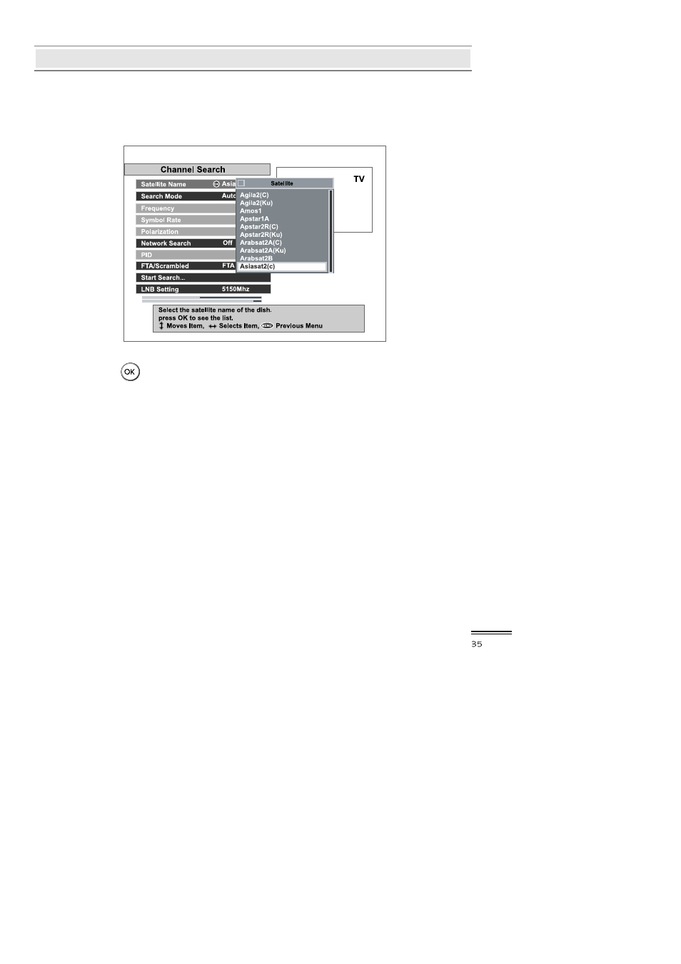 Topfield TF3000FI User Manual | Page 35 / 50