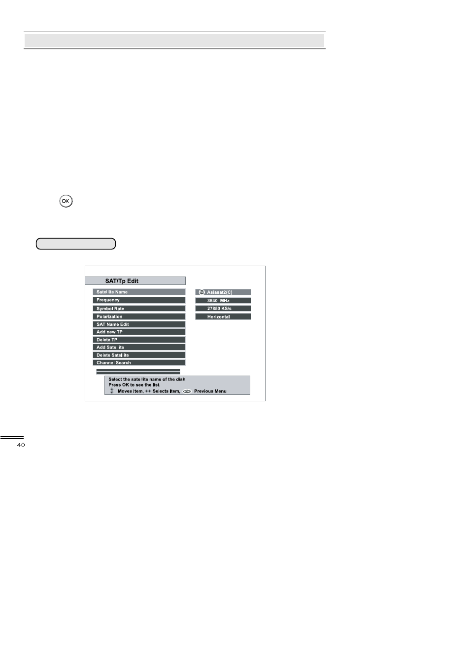 Topfield TF3000FI User Manual | Page 40 / 50