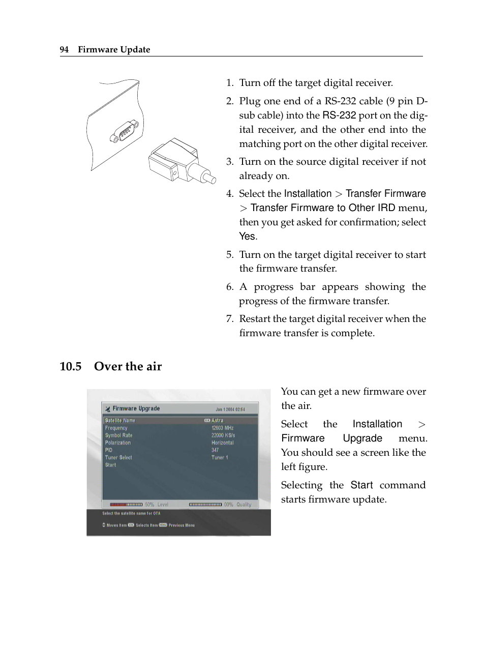 5 over the air | Topfield TF 6000 PVR ES User Manual | Page 102 / 110