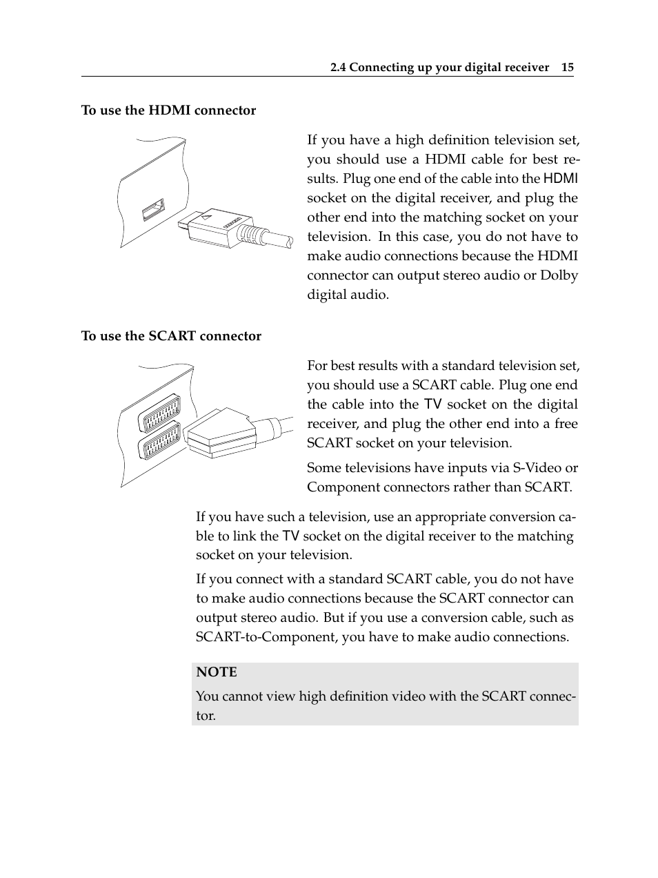 Topfield TF 6000 PVR ES User Manual | Page 23 / 110