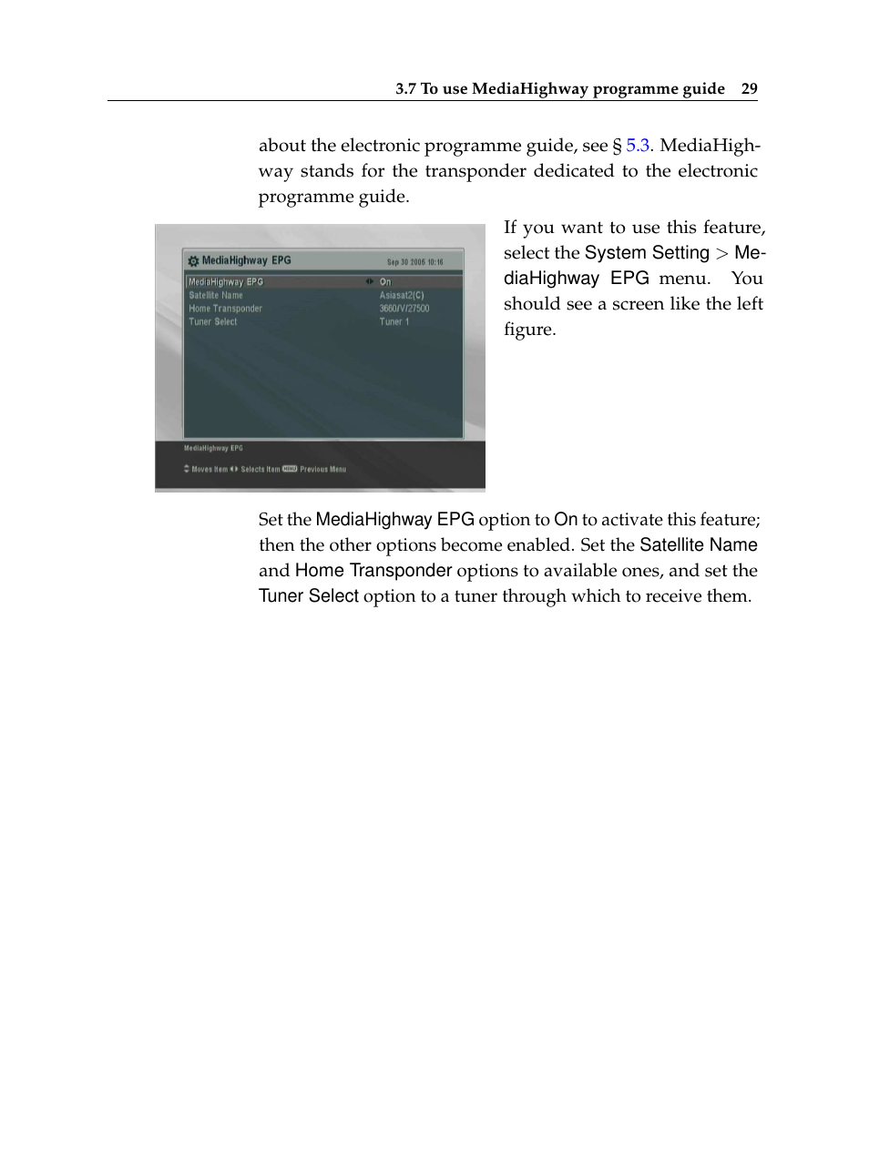 Topfield TF 6000 PVR ES User Manual | Page 37 / 110