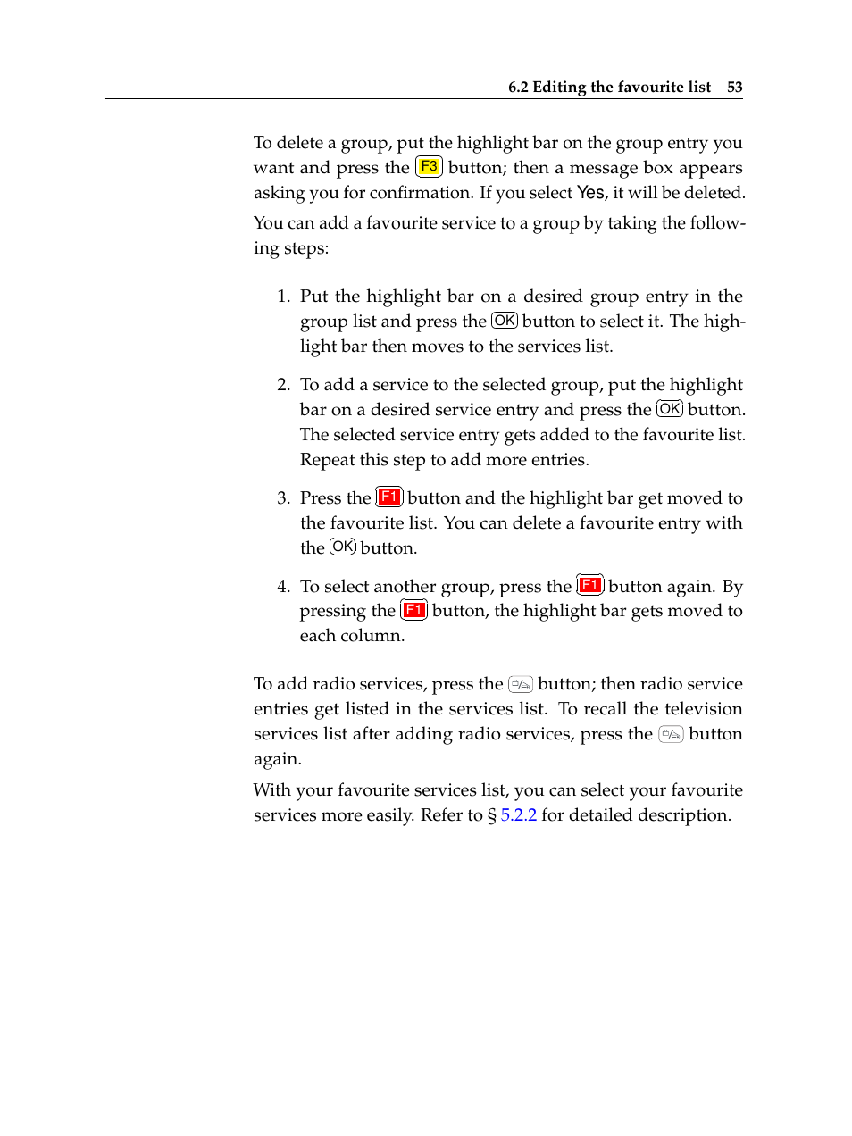 Topfield TF 6000 PVR ES User Manual | Page 61 / 110