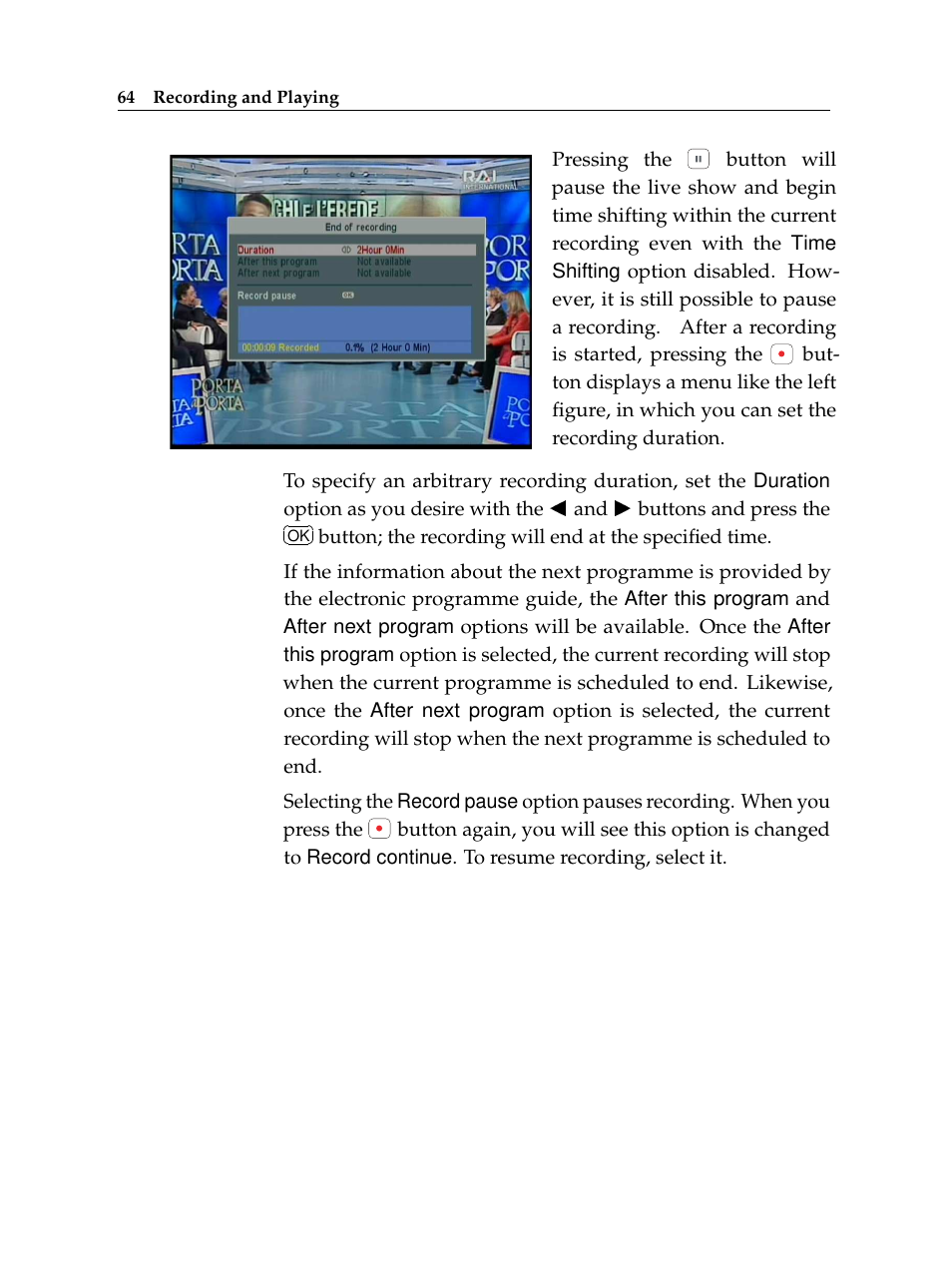 Topfield TF 6000 PVR ES User Manual | Page 72 / 110