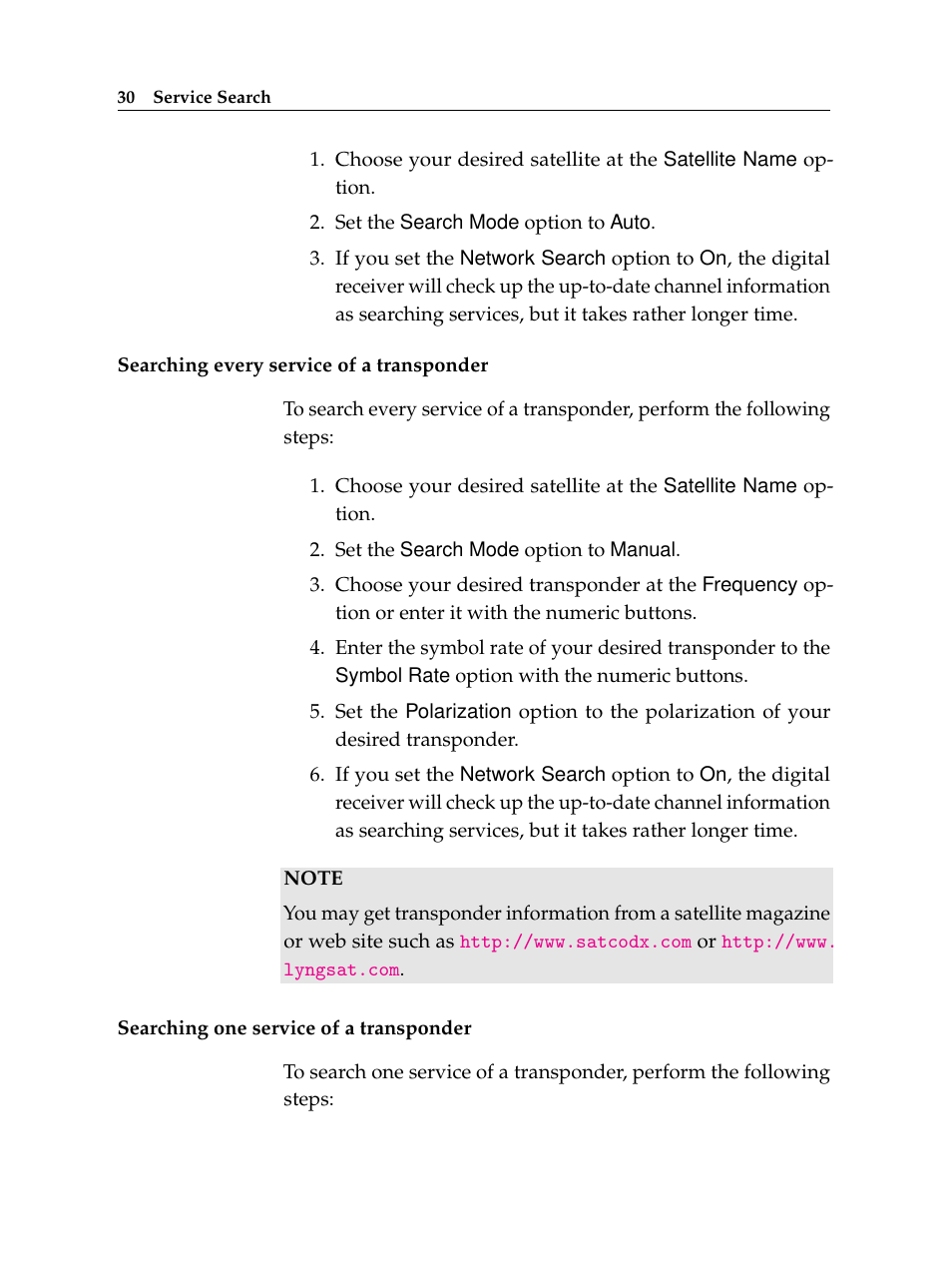 Topfield TF6400IR User Manual | Page 36 / 64