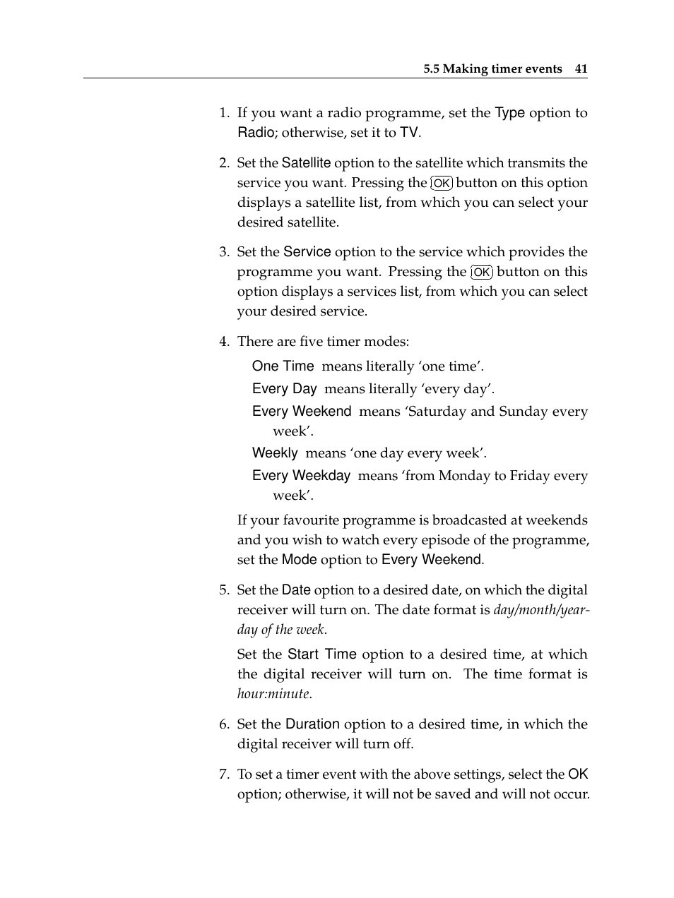 Topfield TF6400IR User Manual | Page 47 / 64