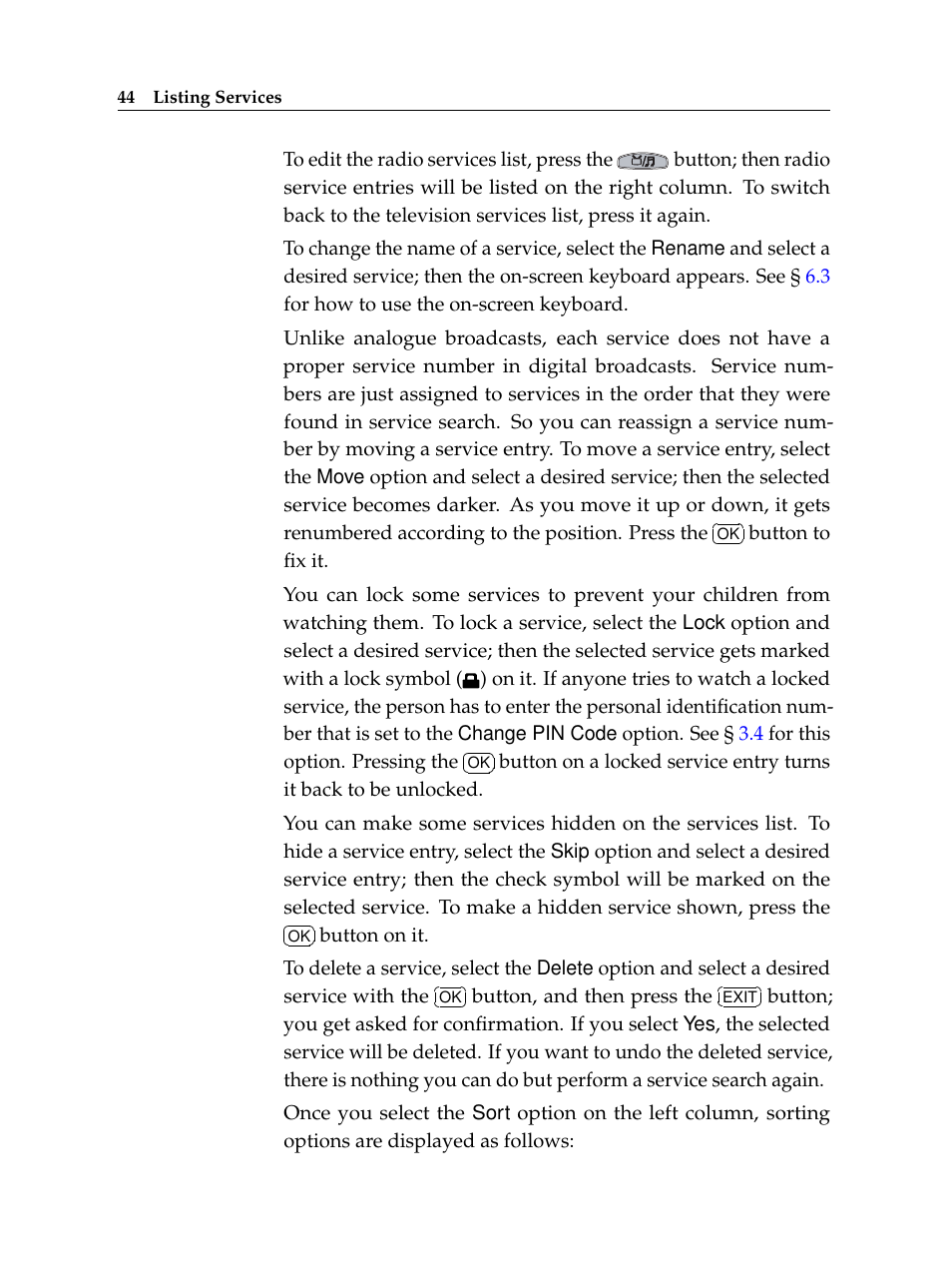 Topfield TF6400IR User Manual | Page 50 / 64