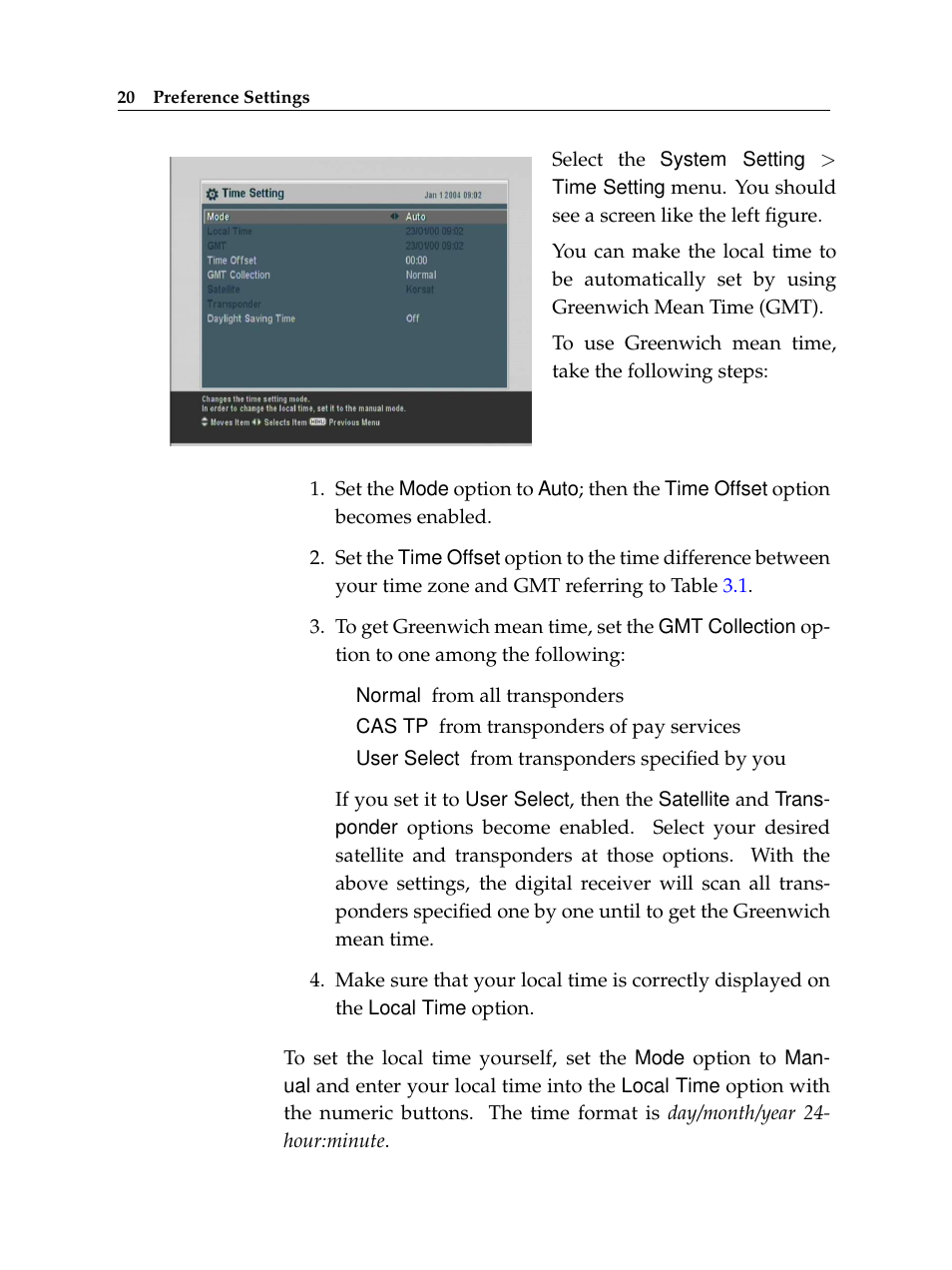 Topfield High Defninition Digital Satellite Receiver HV7700 HSCI User Manual | Page 26 / 64