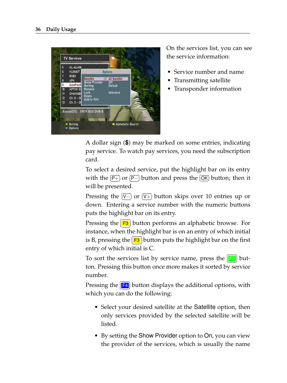 Topfield High Defninition Digital Satellite Receiver HV7700 HSCI User Manual | Page 42 / 64